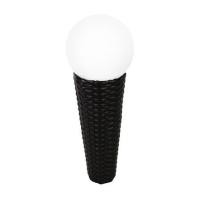 HI-TEK ไฟทางเดิน SOLAR 0.24 วัตต์ DAYLIGHT สีดำ รุ่น HFSG03004B