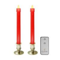 ราคา เชิงเทียน LED CLAIRE 0.06 วัตต์ WARMWHITE 27.5 ซม. สีแดง/ทอง (1165740)