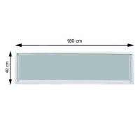 ราคา ช่องแสงหน้าต่าง UPVC WINDOW ASIA 180X40 ซม. สีขาว (1166041)