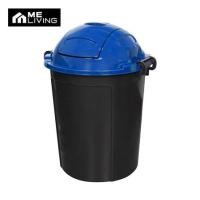 ราคา ถังขยะกลมฝาสวิง ME LIVING DUST 62 ลิตร สีดำฝาน้ำเงิน (1166657)