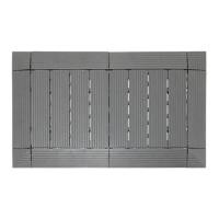 ราคา แผ่นกันลื่น HOME LIVING STYLE SHUTTER 45x75 ซม. สีเทา (1167301)