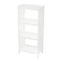 ราคา ชั้นวางของ 4 ชั้น STACKO MONO 48x30x107 ซม. สีขาว (1167570)
