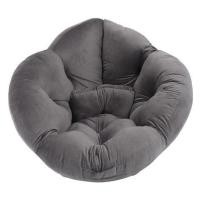 ราคา เบาะรองนั่ง HOME LIVING STYLE FLOWER 34x43 นิ้ว สีเทา (1168633)