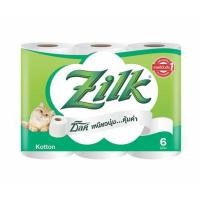 ราคา กระดาษชำระ ZILK KOTTON แพ็ค6 (1169058)