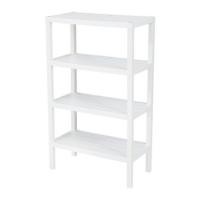 ราคา ชั้นวางของ 4 ชั้น STACKO BRICK 30x60x100 ซม. สีขาว (1169293)