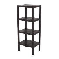 ราคา ชั้นวางของ 4 ชั้น STACKO BRICK 30x40x100 ซม. สีน้ำตาล (1169342)