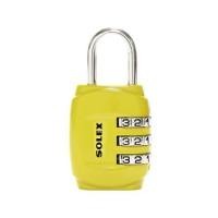 ราคา กุญแจรหัส SOLEX NO.C33 30 มม. สีเหลือง (1169812)