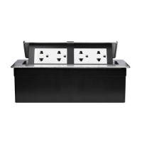 ราคา ชุดเต้ารับฝังพื้นอะลูมิเนียม 6 ช่อง HACO HTT-516S/P-E2 สีเงิน (1172228)