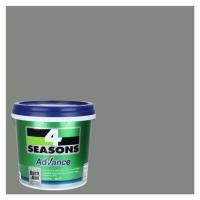 ราคา สีน้ำทาภายใน TOA 4 SEASONS ADVANCE #8328 สี SLIPPERY SHALE ด้าน 2.5 แกลลอน (1172293)