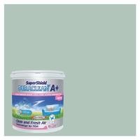ราคา สีน้ำทาภายใน TOA SUPERSHIELD DURACLEAN A PLUS #8354 สี SOFT SPRUCE ด้าน 2.5 แกลลอน (1172296)