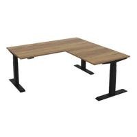 Ergotrend โต๊ะทำงานปรับระดับเพื่อสุขภาพ ขนาด 180x75x60-125 ซม. รุ่น Sit 2 Stand GEN3 L-Shape