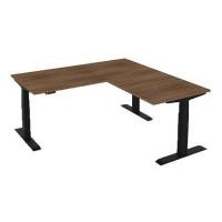 ราคา โต๊ะทำงานปรับระดับ ERGOTREND SIT 2 STAND GEN3 L-SHAPE 180 ซม. สี TEAK/ดำ (1174496)