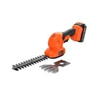 ราคา เครื่องตัดแต่งพุ่มไม้ไร้สาย (พร้อมแบตเตอรี่) BLACK&DECKER BCSS20D1-B1 20 โวลต์ (1174987)