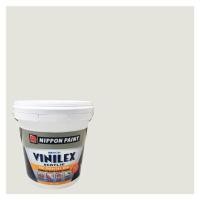 ราคา สีน้ำทาภายนอก NIPPON PAINT VINILEX ACRYLIC #T523 สี MILKY GREY ด้าน 2.5 แกลลอน (1175060)
