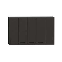 ราคา ชุดสวิตช์ทางเดียว 3 ช่อง SCHNEIDER A7033F_BK สีดำ (1177097)