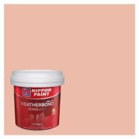ราคา สีน้ำทาภายนอก NIPPON PAINT WEATHERBOND สี PUEBLO PEACH #NPR1362P กึ่งเงา 9 ลิตร (1177409)