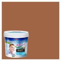 ราคา สีน้ำทาภายใน BEGER AIRFRESH GOLD สี TERRACOTTA TEASE #177-6 กึ่งเงา 9 ลิตร (1177750)