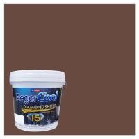 ราคา สีน้ำทาภายนอก BEGER COOL DIAMONDSHIELD 15 สี EASTEN BROWNSTONE #186-6 กึ่งเงา 9 ลิตร (1178170)