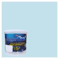 ราคา สีน้ำทาภายนอก BEGER COOL DIAMONDSHIELD 15 สี BOUNTIFUL BAY #034-2 กึ่งเงา 9 ลิตร (1178253)