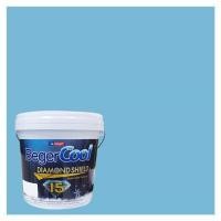 ราคา สีน้ำทาภายนอก BEGER COOL DIAMONDSHIELD 15 สี BRISK BAY #034-4 กึ่งเงา 9 ลิตร (1178298)