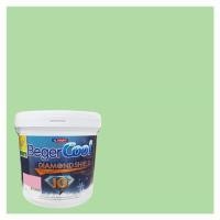 ราคา สีน้ำทาภายนอก BEGER COOL DIAMONDSHIELD 10 สี GARDEN ESCAPE #063-4 กึ่งเงา 9 ลิตร (1178439)