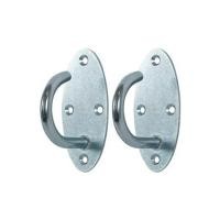 ราคา ตะขอแป้นวงรี DEXZON PT-4050-02W 40X50 มม. แพ็ก 2 ชิ้น (1178608)