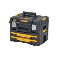 ราคา กล่องเครื่องมือพร้อมสองลิ้นชัก DEWALT TSTAK 30 กก. สีดำ/สีเหลือง (1178636)