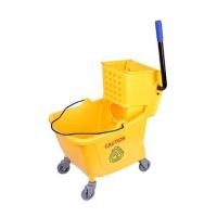 ราคา ถังบีบไม้ม็อบก้านโยกแบบมีล้อ ACCO 32 ลิตร สีเหลือง (1179177)