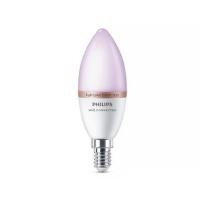 ราคา หลอด LED PHILIPS WIZ CONNECTED 4.9 วัตต์ RGB E14 WIFI BLUETOOTH (1181369)