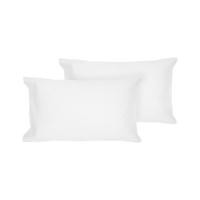 ราคา ปลอกหมอนหนุน HOME LIVING STYLE COTTON SATEEN สีขาว แพ็ก 2 ชิ้น (1182273)