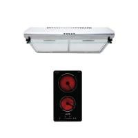 LUCKY FLAME เตาฝัง+เครื่องดูดควัน รุ่น BH30IFS+SR60S