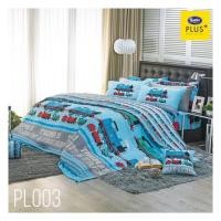 ราคา ชุดผ้าปูที่นอน 5 ฟุต 5 ชิ้น SATIN PLUS THOMAS PL003 (1183320)