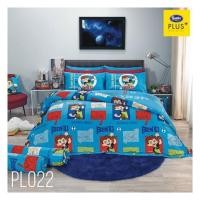 ราคา ชุดผ้าปูที่นอน 5 ฟุต 5 ชิ้น SATIN PLUS BENTEN PL022 (1183437)