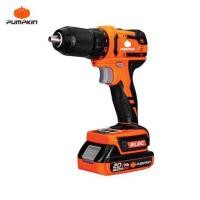 ราคา สว่านไร้สาย (พร้อมแบตเตอรี่) PUMPKIN INF-13DBL 50259 20 โวลต์ (1183955)