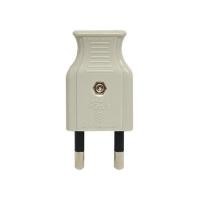 ราคา ปลั๊กตัวผู้ 2 ขากลม VENA PP1622 สีเทา (1184568)