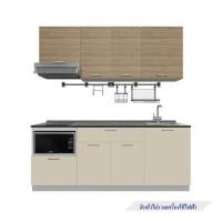 ราคา ครัวไม้สำเร็จ STARMARK CONTE 211_R 211 ซม. (1184625)