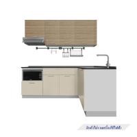 ราคา ครัวไม้สำเร็จ STARMARK CONTE L220_R 220 ซม. (1184641)