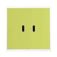 ราคา ตู้เหล็กบานเปิดทึบ KIOSK BS-288 สีเขียว (1185470)