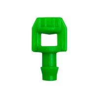 ราคา หัวฉีดสเปรย์ปีกผีเสื้อเล็ก ปลายตัด TOWAI สีเขียว แพ็ก 20 ชิ้น (1185515)