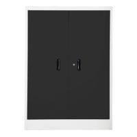 ราคา ตู้เหล็กบานเปิดทึบ KIOSK BS-2122 สีดำ (1185560)