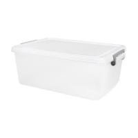 ราคา กล่องเก็บของ STACKO AZ 50 ลิตร 66.5x44.8x24.6 ซม. สีขาวขุ่น (1187978)