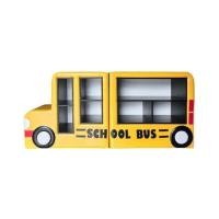 PLAYSANOOK ชั้นวางของเด็ก 7 ช่อง รุ่น SCHOOL BUS