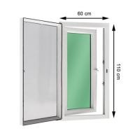 ราคา หน้าต่างบานเปิด UPVC มุ้ง VILANN SLIM-PLUS 60X110 ซม. สีขาว (1189599)