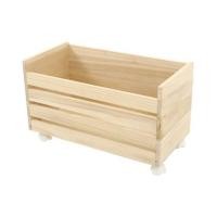 ราคา กล่องลังไม้มีล้อ STACKO COZI 60X30X37 ซม. สี NATURAL (1190180)