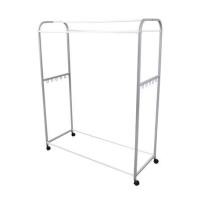 ราคา ราวตากผ้ามีล้อ 5 เส้น ME LIVING 115x45x144 ซม. สีเทา (1191031)