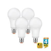 ราคา หลอด LED LAMPTAN A60 13 วัตต์ DAYLIGHT E27 แพ็ก 4 ชิ้น (1191204)