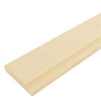 ราคา ไม้บัว CONWOOD ลายหลุยส์ หน้า 4 นิ้ว 10X305X1.1 ซม. สีขาวงาช้าง (271751)