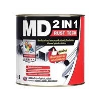 ราคา สีน้ำมัน TOA MD 2IN1 RUST TECH #MG163 สีแดง 1/4 แกลลอน (1193572)