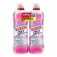 ราคา น้ำยาทำความสะอาดห้องน้ำ VIXOL OXY PINK 700 มล. แพ็กคู่ FLORAL FRESH (1193754)