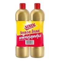 ราคา น้ำยาทำความสะอาดห้องน้ำ VIXOL GOLD 900 มล. แพ็กคู่ FRESH CITOUCH (1193806)